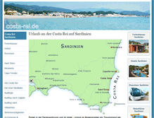 Tablet Screenshot of costa-rei.de